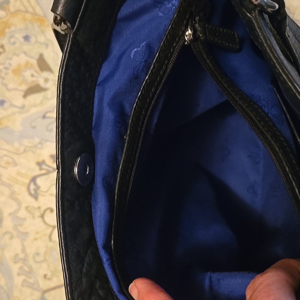 Cole Haan Black Leather Tote - Picture 12 of 16